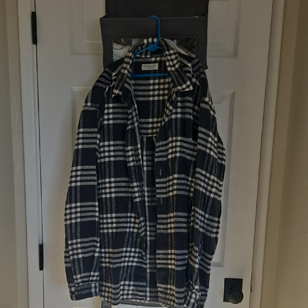 TOMORROWLAND Monochrome Checkered Shirt